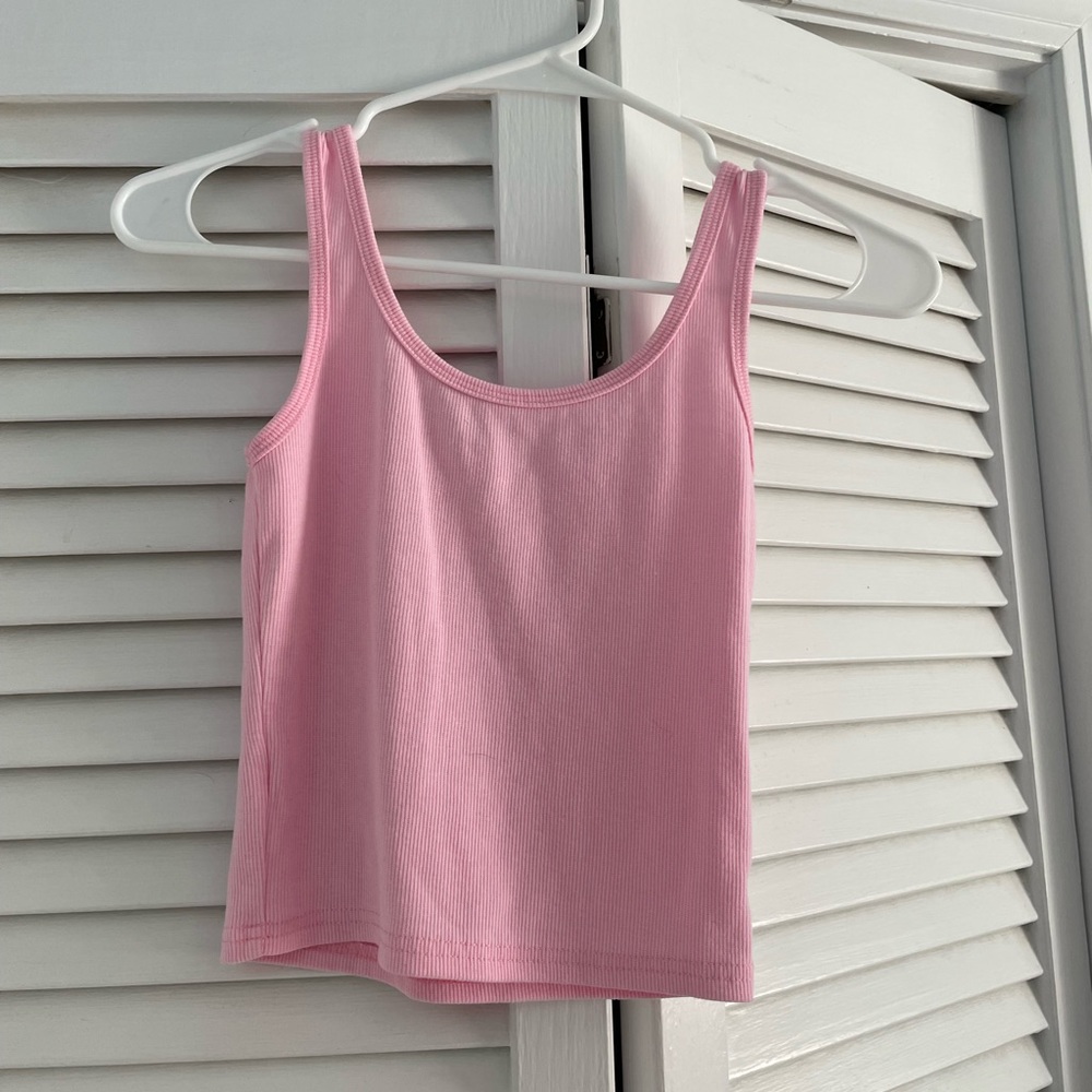 Pink Shein Tank Top